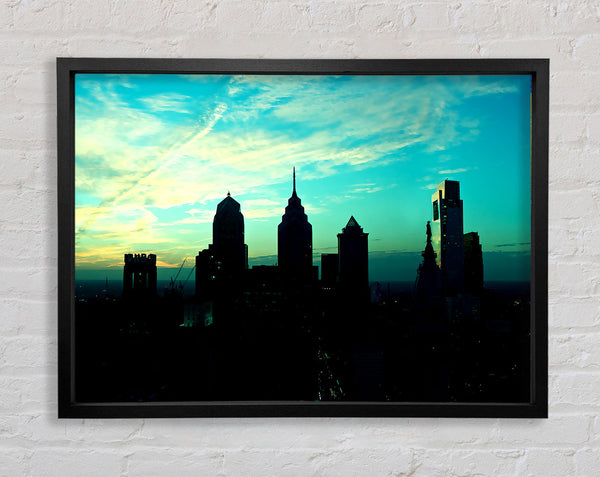Philadelphia Usa Framed Print