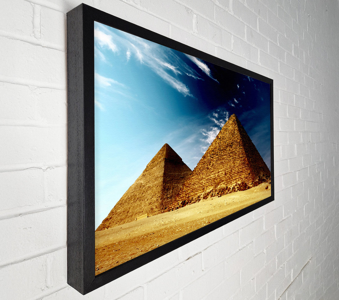  A Canvas Print of Pyramids Cairo Egypt Canvas Wall Art
