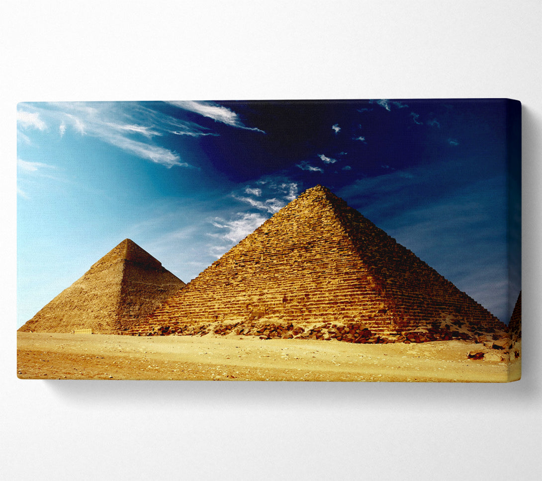  A Canvas Print of Pyramids Cairo Egypt Canvas Wall Art
