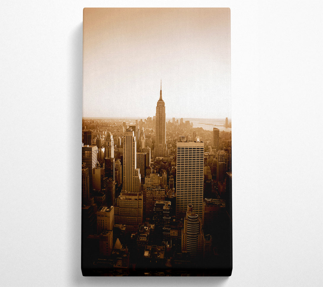  A Canvas Print of Retro New York Canvas Art