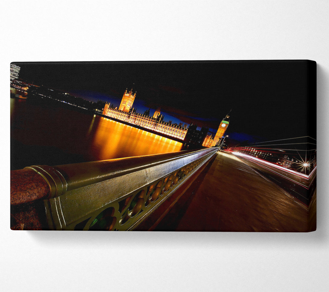  A Canvas Print of River Thames London Canvas Print