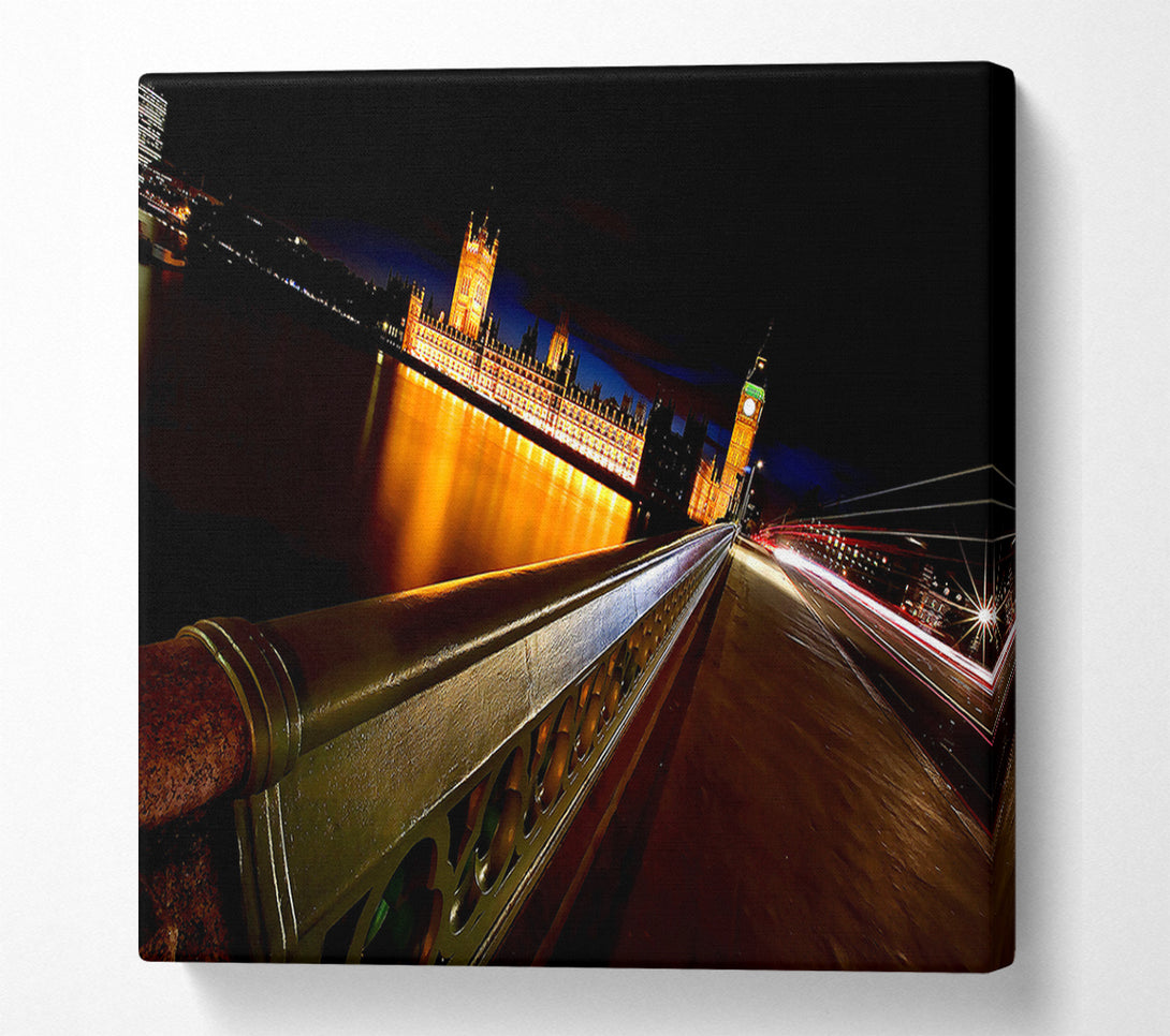  A Canvas Print of River Thames London Canvas Print