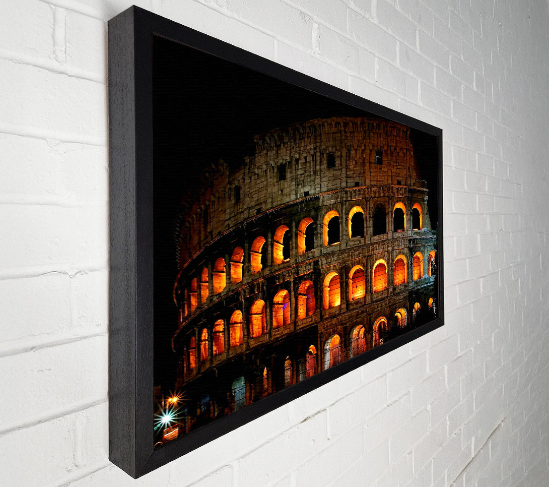  A Canvas Print of Roman Colosseum Canvas Print