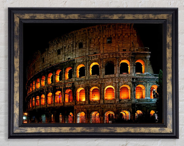 Roman Colosseum Framed Print