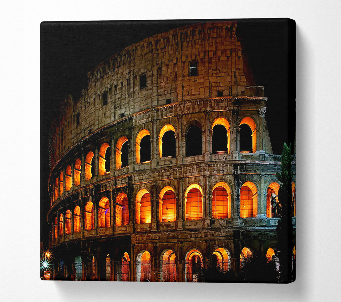  A Canvas Print of Roman Colosseum Canvas Print