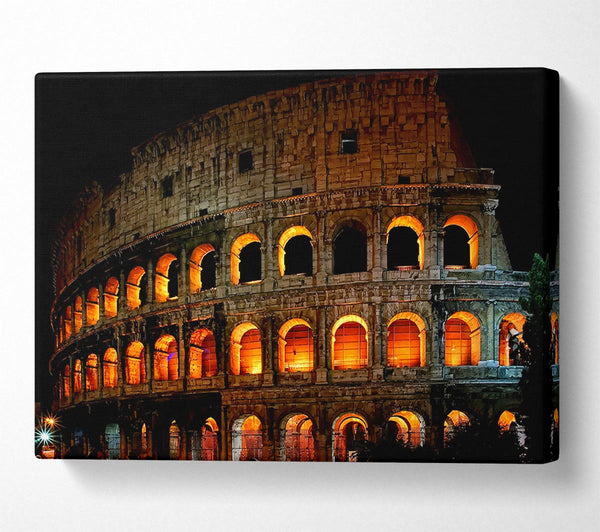  A Canvas Print of Roman Colosseum Canvas Print