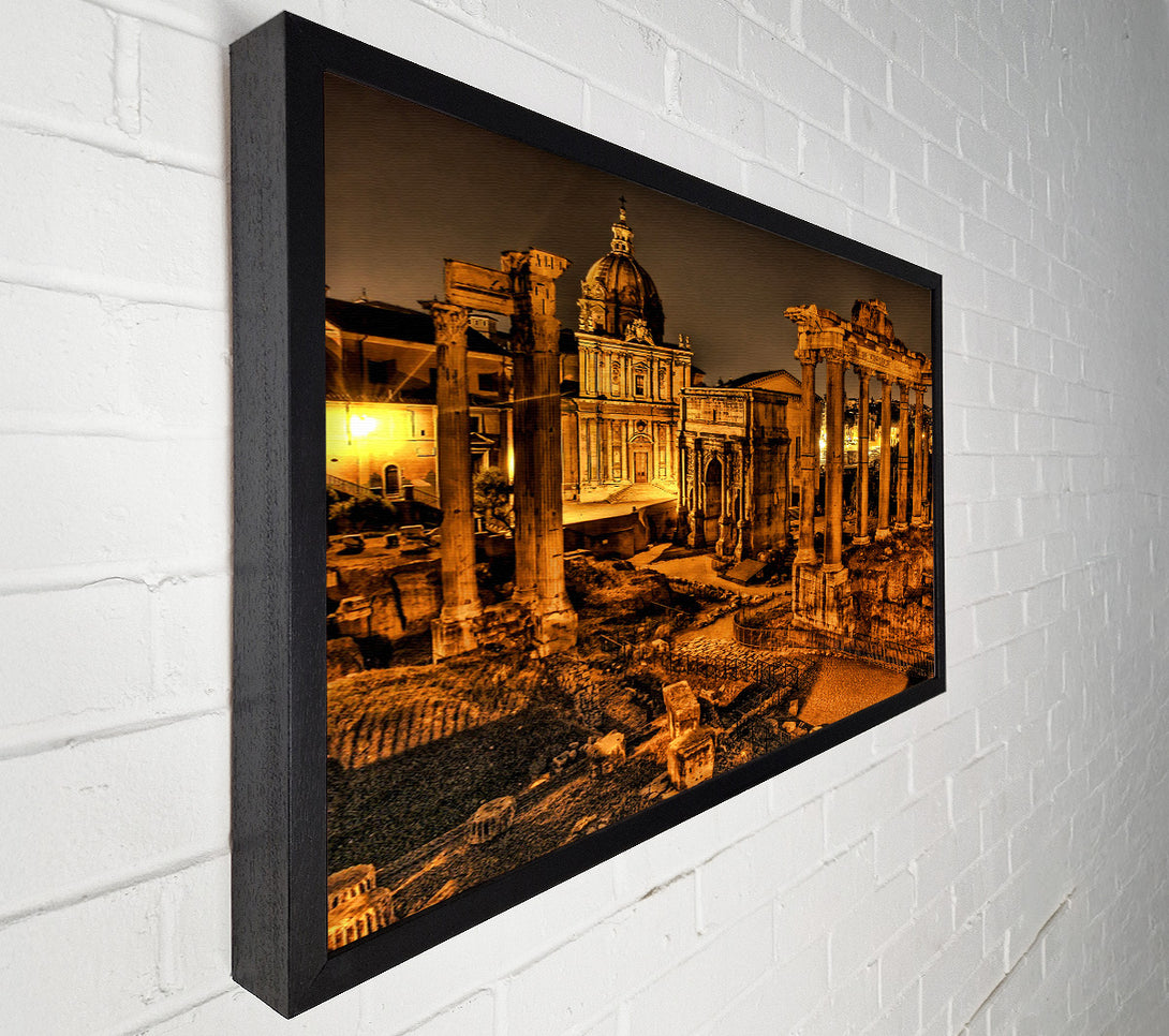  A Canvas Print of Roman Forum Canvas Print
