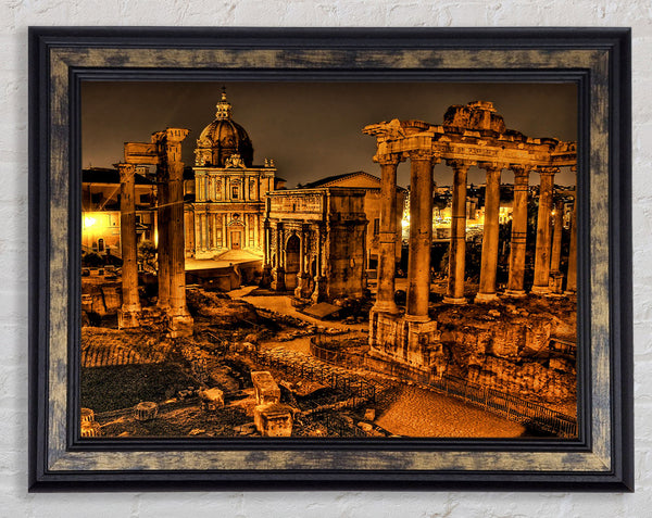 Roman Forum Framed Print