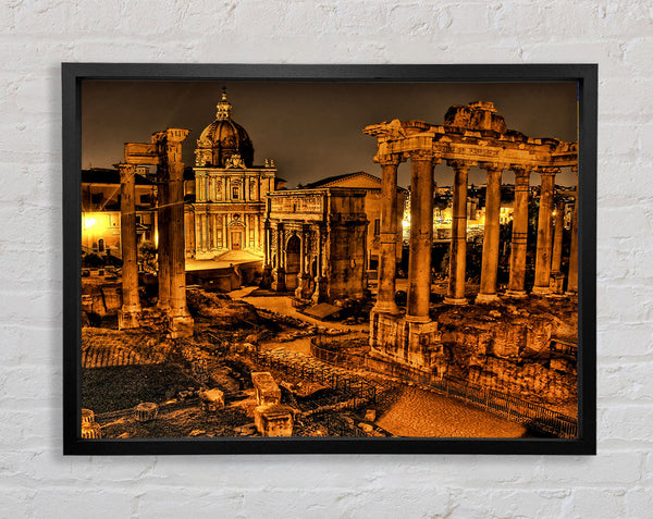 Roman Forum Framed Print