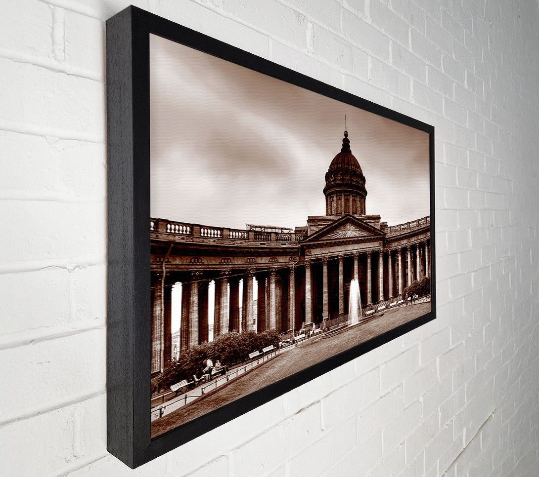  A Canvas Print of Rome Brown Canvas Print