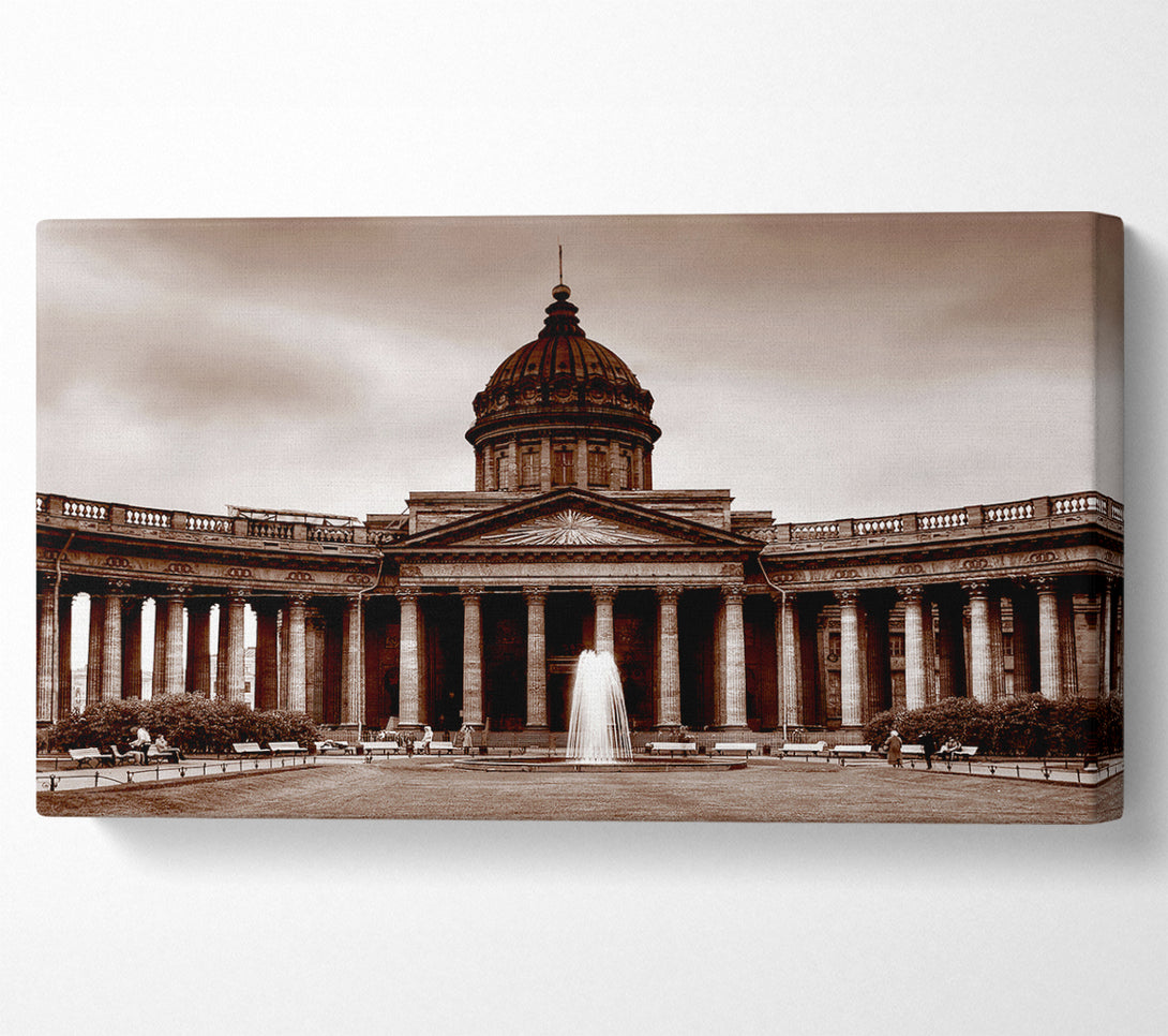  A Canvas Print of Rome Brown Canvas Print