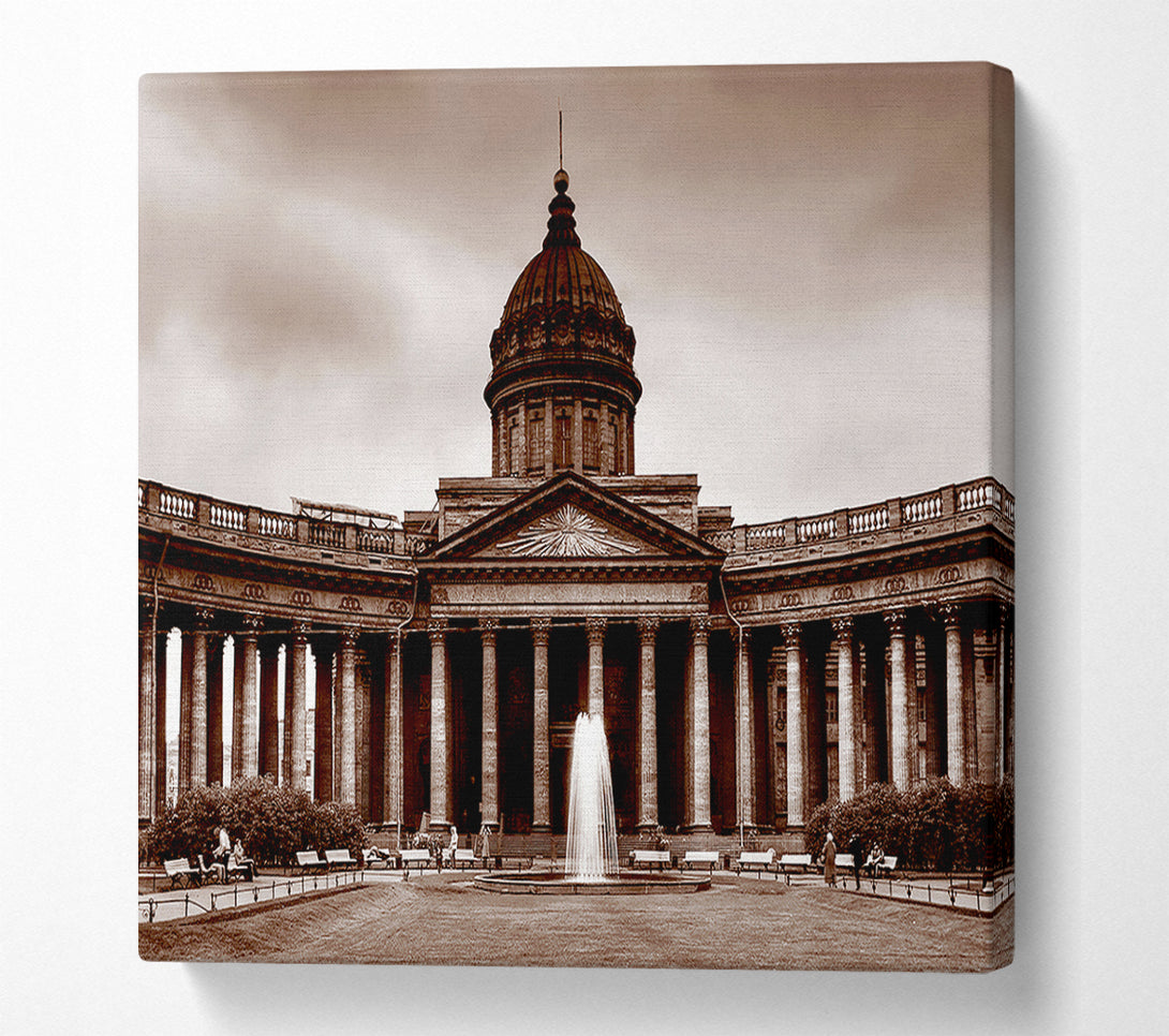  A Canvas Print of Rome Brown Canvas Print
