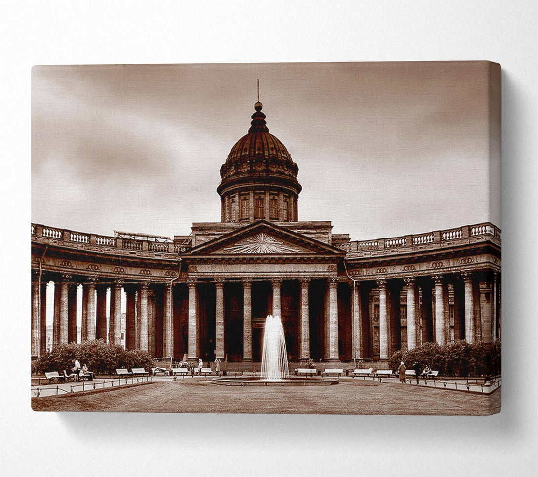  A Canvas Print of Rome Brown Canvas Print