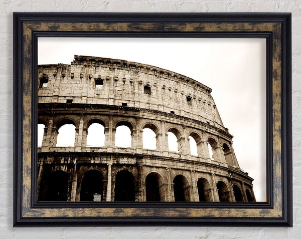 Rome The Colosseum Framed Print