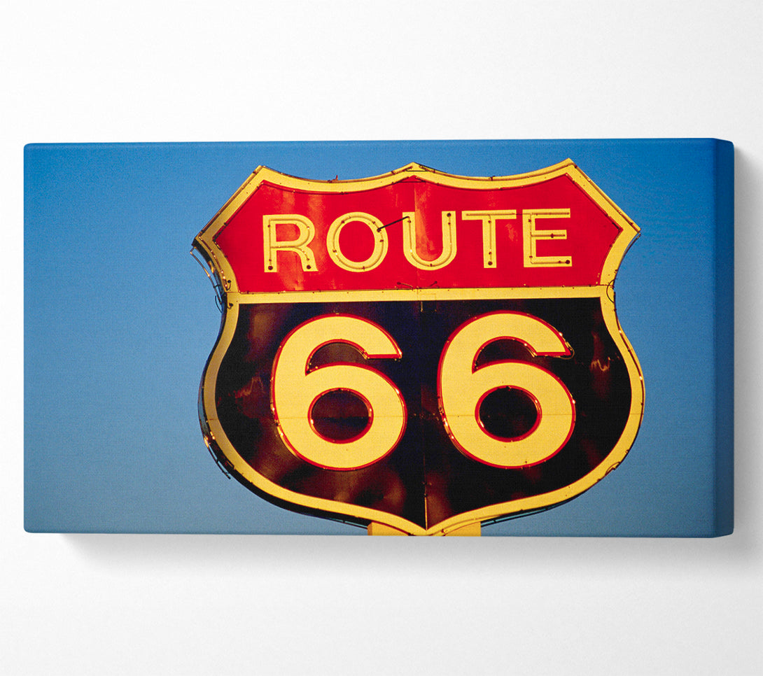  A Canvas Print of Route 66 Canvas Wall Art