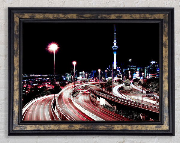 Rush Hour Framed Print