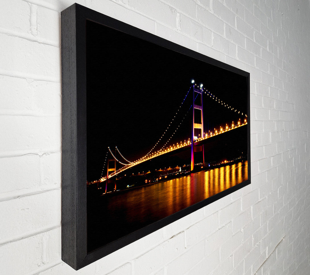  A Canvas Print of San Francisco Bridge Reflections Canvas Art