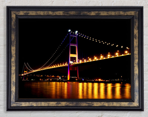 San Francisco Bridge Reflections Framed Print
