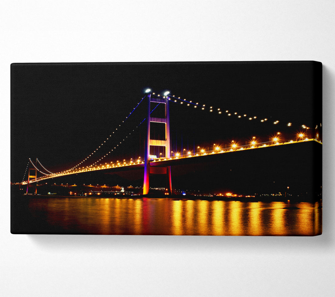  A Canvas Print of San Francisco Bridge Reflections Canvas Art