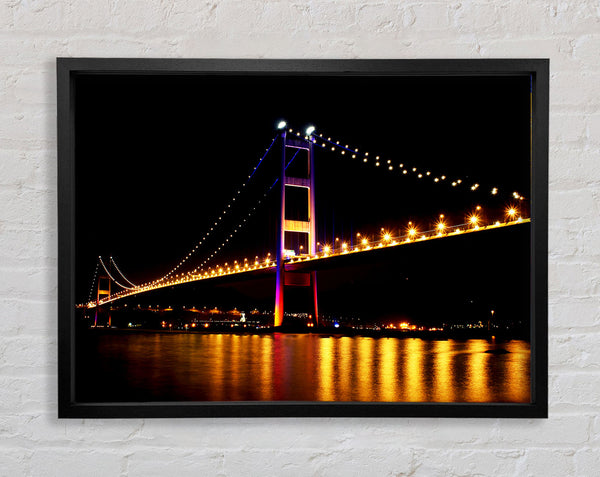 San Francisco Bridge Reflections Framed Print
