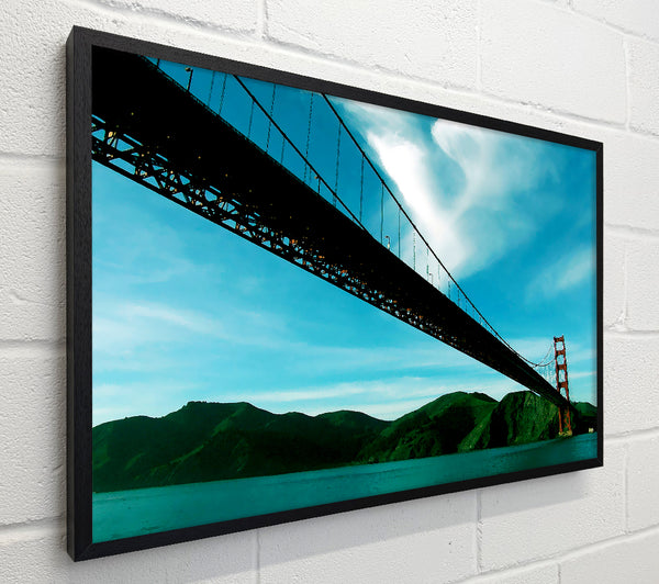 San Francisco Golden Gate Bridge Blue View