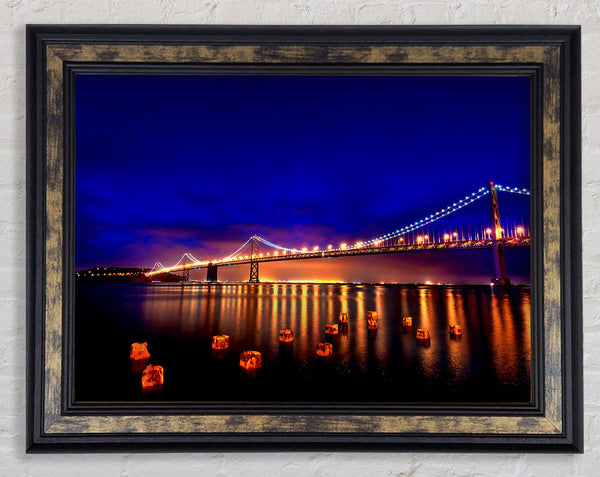 San Francisco Nights Framed Print