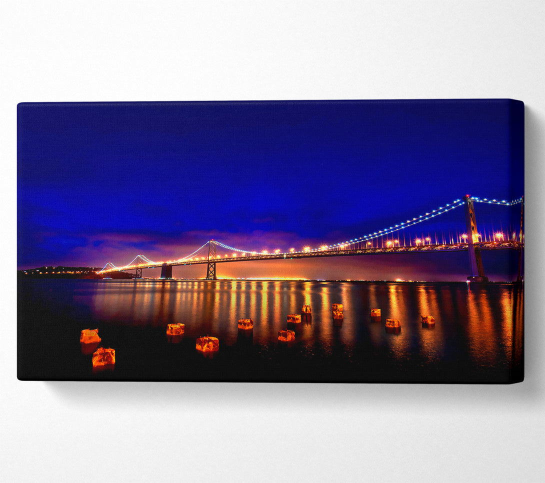  A Canvas Print of San Francisco Nights Canvas Art