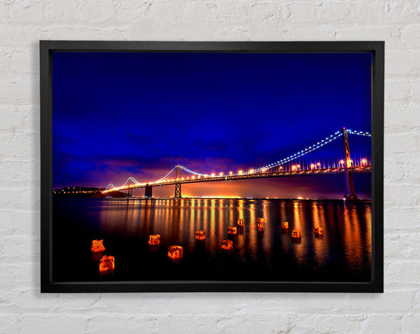 San Francisco Nights Framed Print