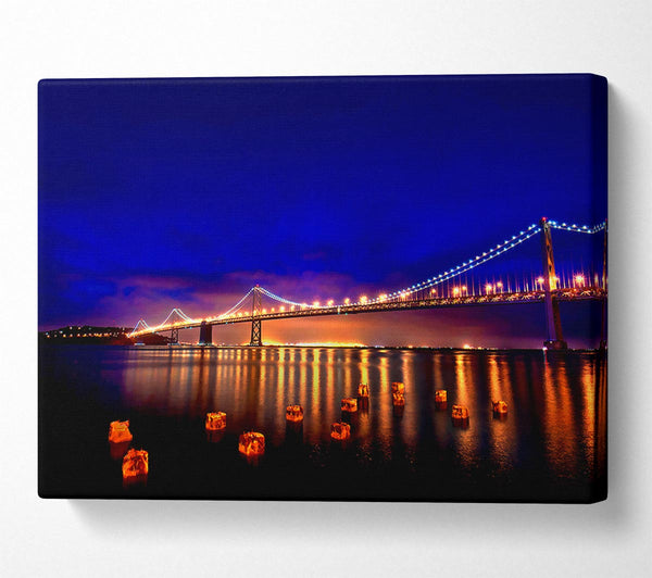  A Canvas Print of San Francisco Nights Canvas Art