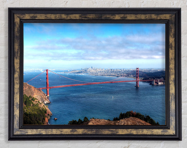 San Francisco Panorama Framed Print