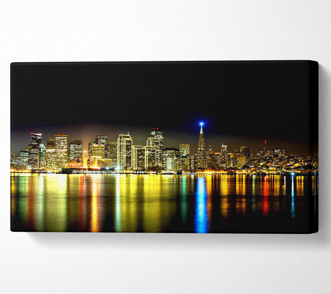  A Canvas Print of San Francisco Skyline Canvas Print