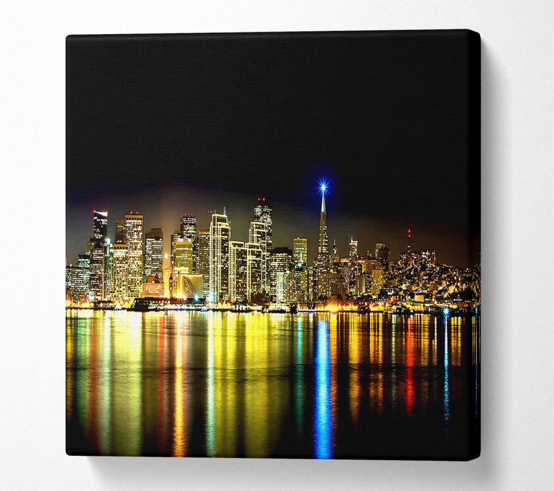  A Canvas Print of San Francisco Skyline Canvas Print