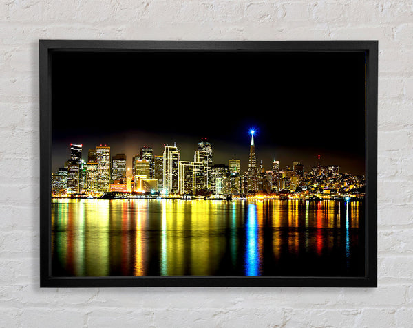 San Francisco Skyline Framed Print
