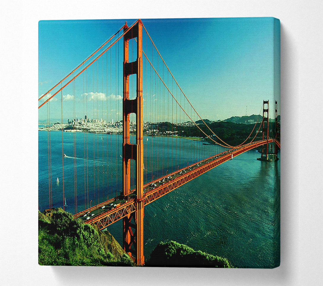  A Canvas Print of San Francisco Canvas Print