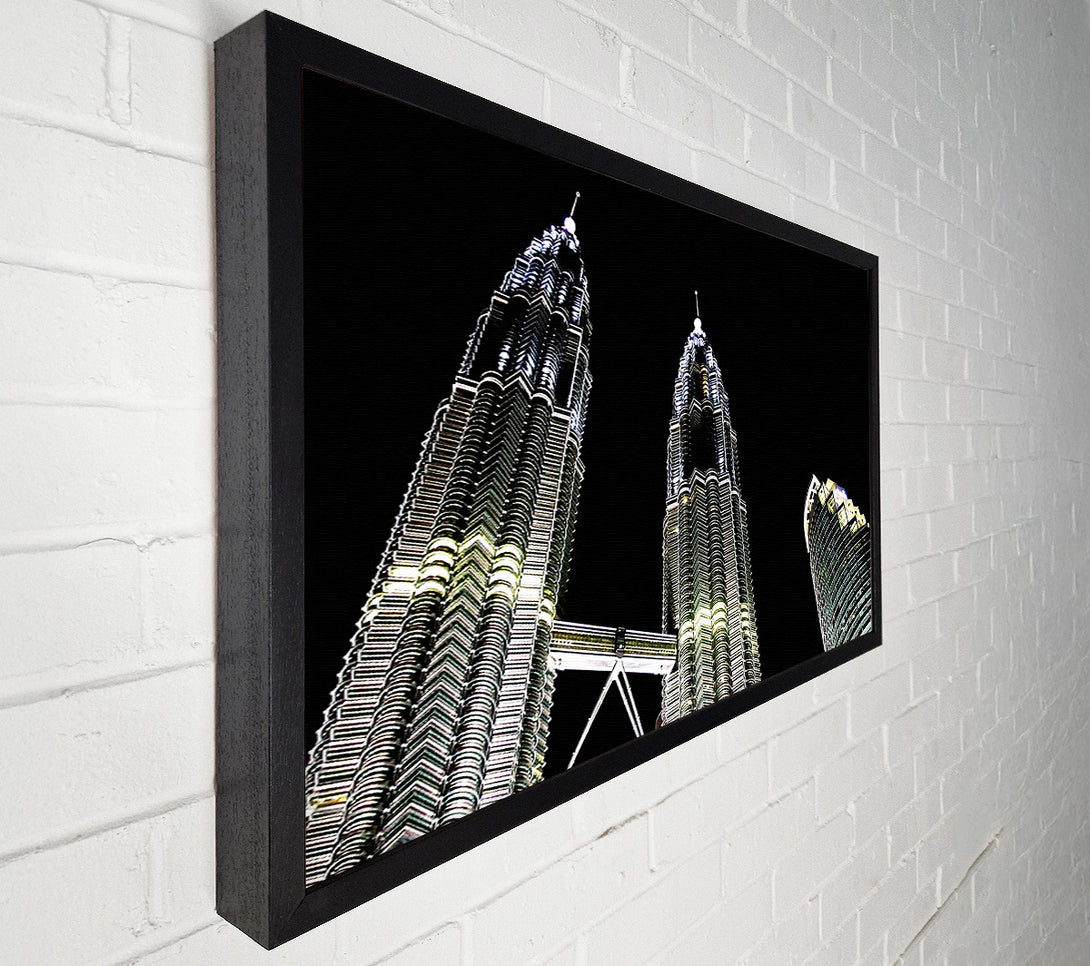  A Canvas Print of Saudi Arabia Night Lights Canvas Art
