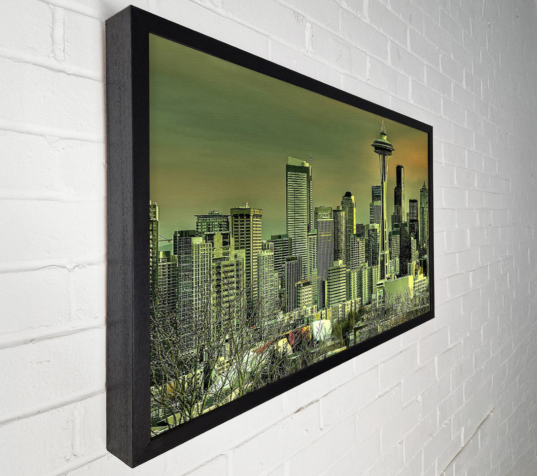  A Canvas Print of Seattle Tower Canvas Art