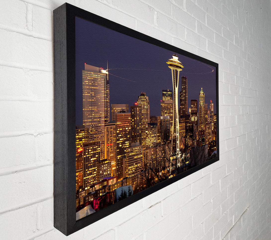  A Canvas Print of Seattle Washington Canvas Print