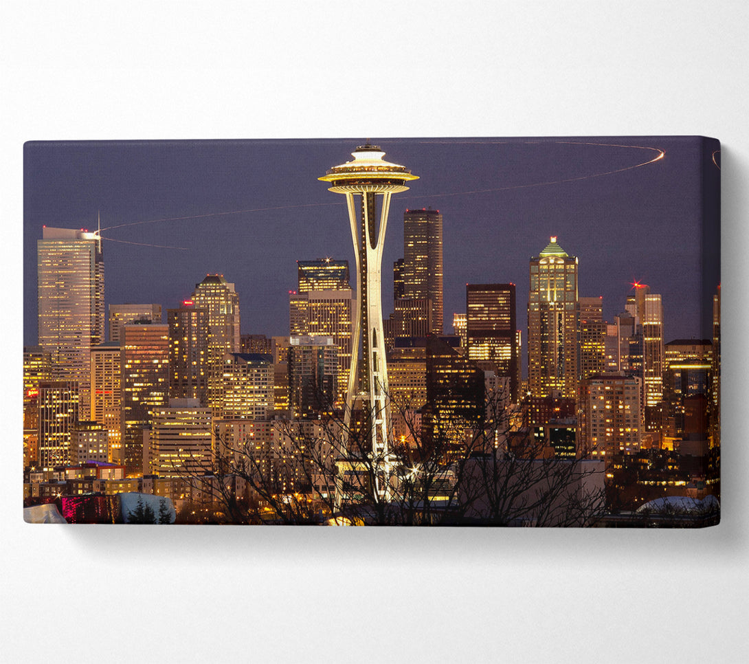  A Canvas Print of Seattle Washington Canvas Print