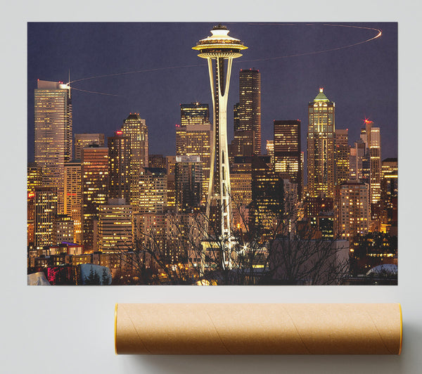 Seattle Washington Giclee Print