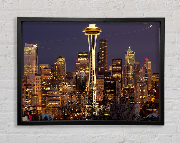 Seattle Washington Framed Print