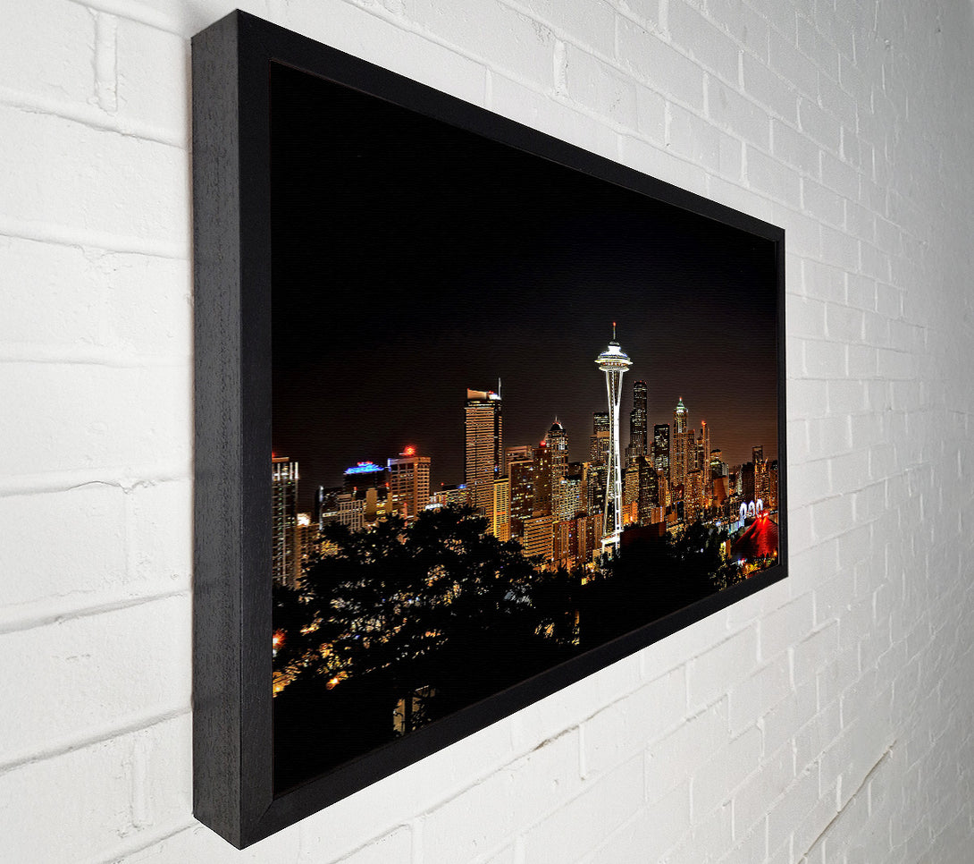  A Canvas Print of Spectacular Seattle Canvas Wall Art