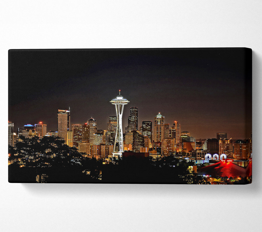  A Canvas Print of Spectacular Seattle Canvas Wall Art