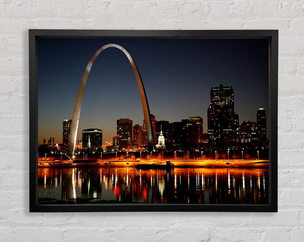 St Louis Missouri Framed Print