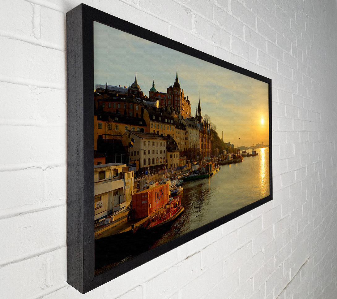  A Canvas Print of Stockholm Sweden Canvas Print