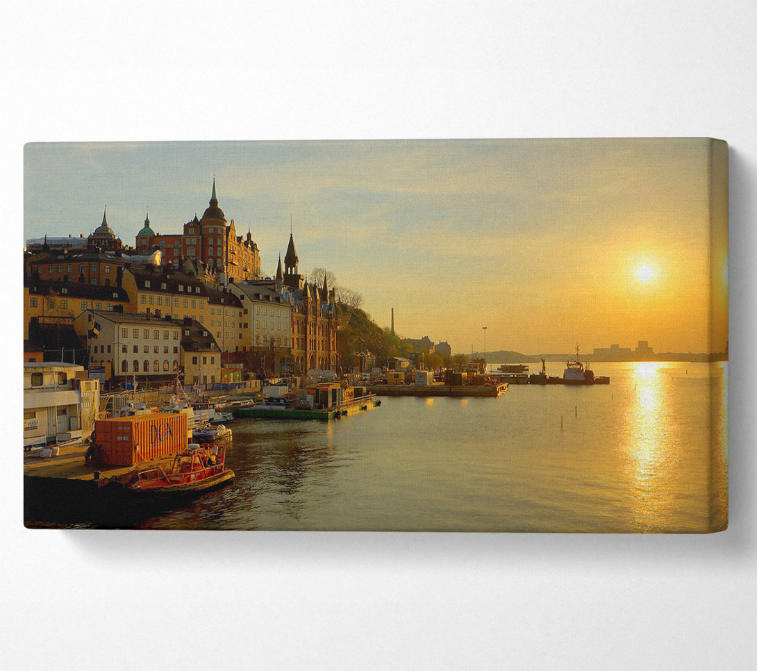  A Canvas Print of Stockholm Sweden Canvas Print