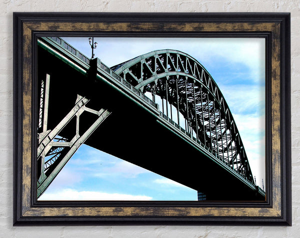 Sydney Harbour Bridge Close-Up Framed Print