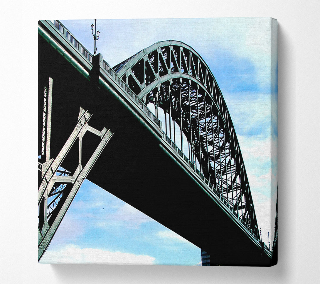  A Canvas Print of Sydney Harbour Bridge Close-Up Canvas Print