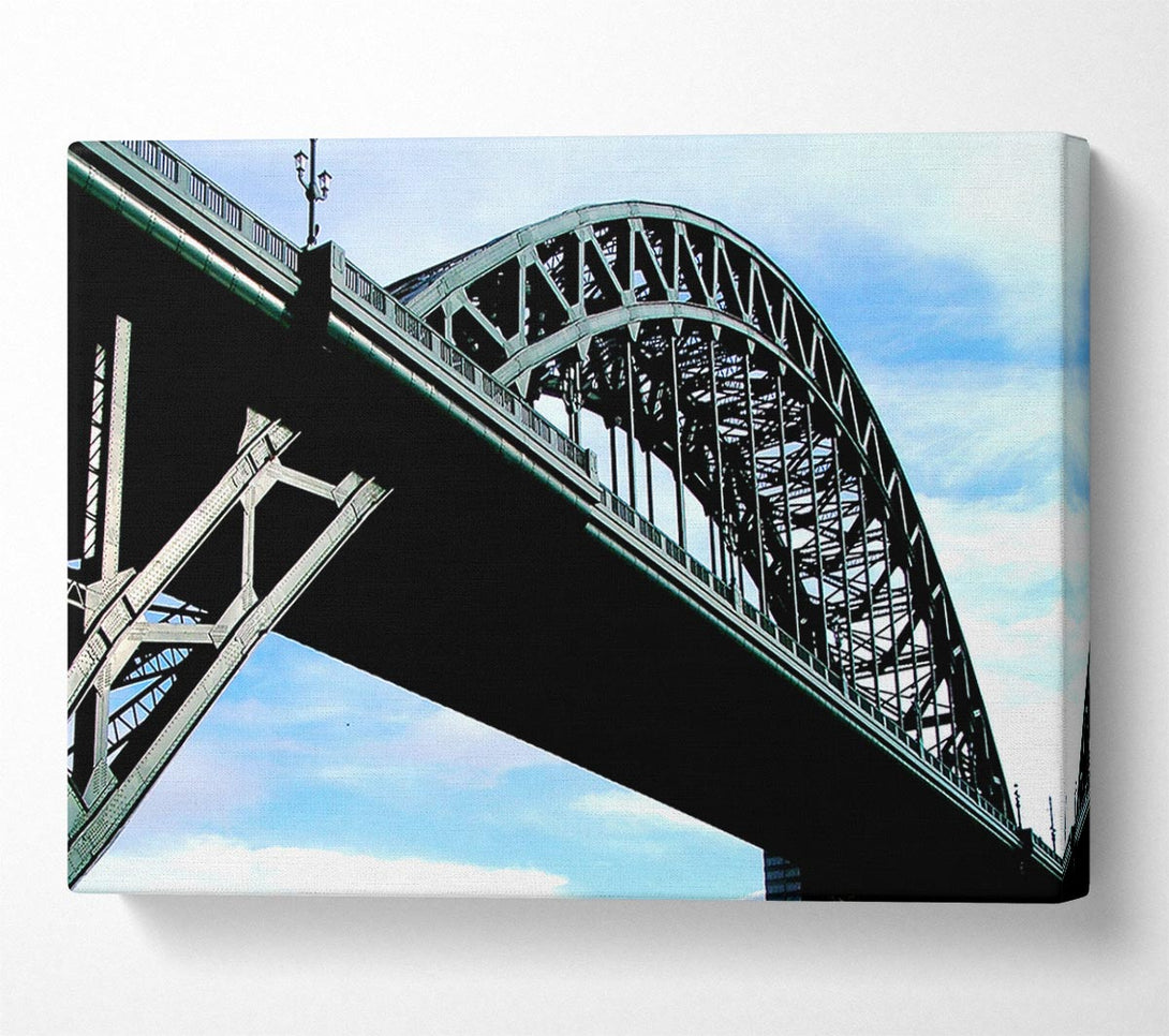  A Canvas Print of Sydney Harbour Bridge Close-Up Canvas Print