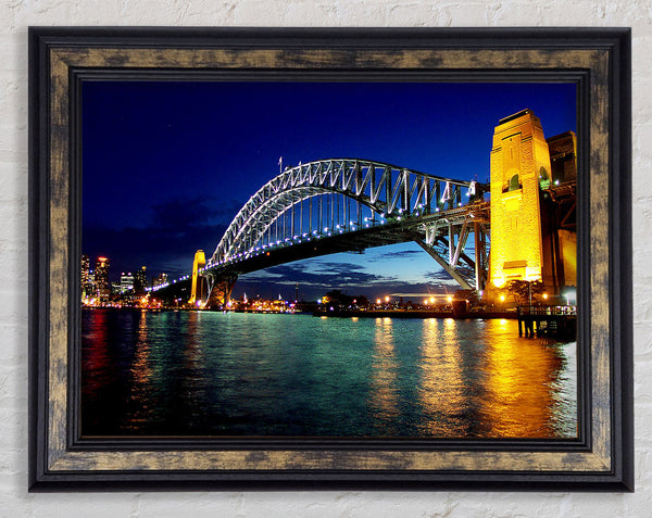 Sydney Harbour Bridge Reflections Framed Print