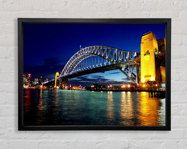 Sydney Harbour Bridge Reflections Framed Print